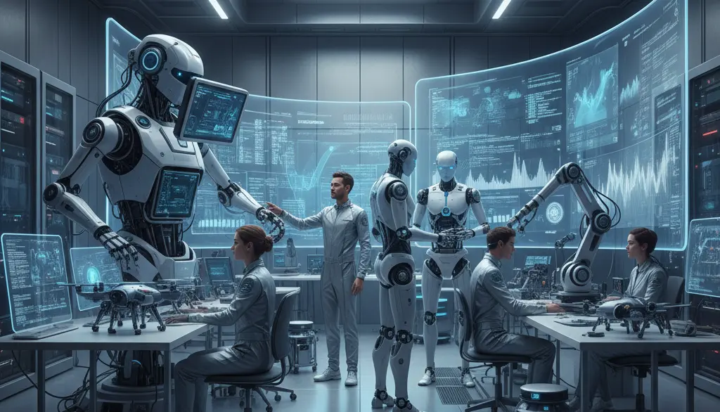 Illustrative image of how AI center of excellence looks like