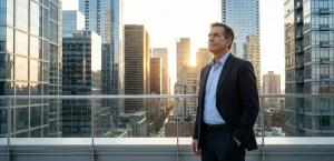 A visionary leader thinking about expanding his business into multiple segments