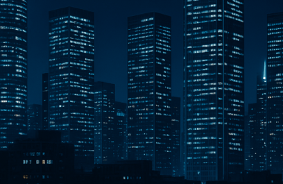 Big buildings depicting a successful GCC that has been set up with high tech innovation and expertise